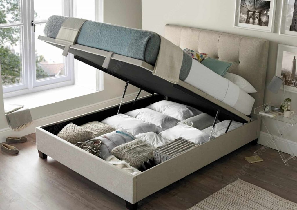 Walkworth Ottoman bed oatmeal
