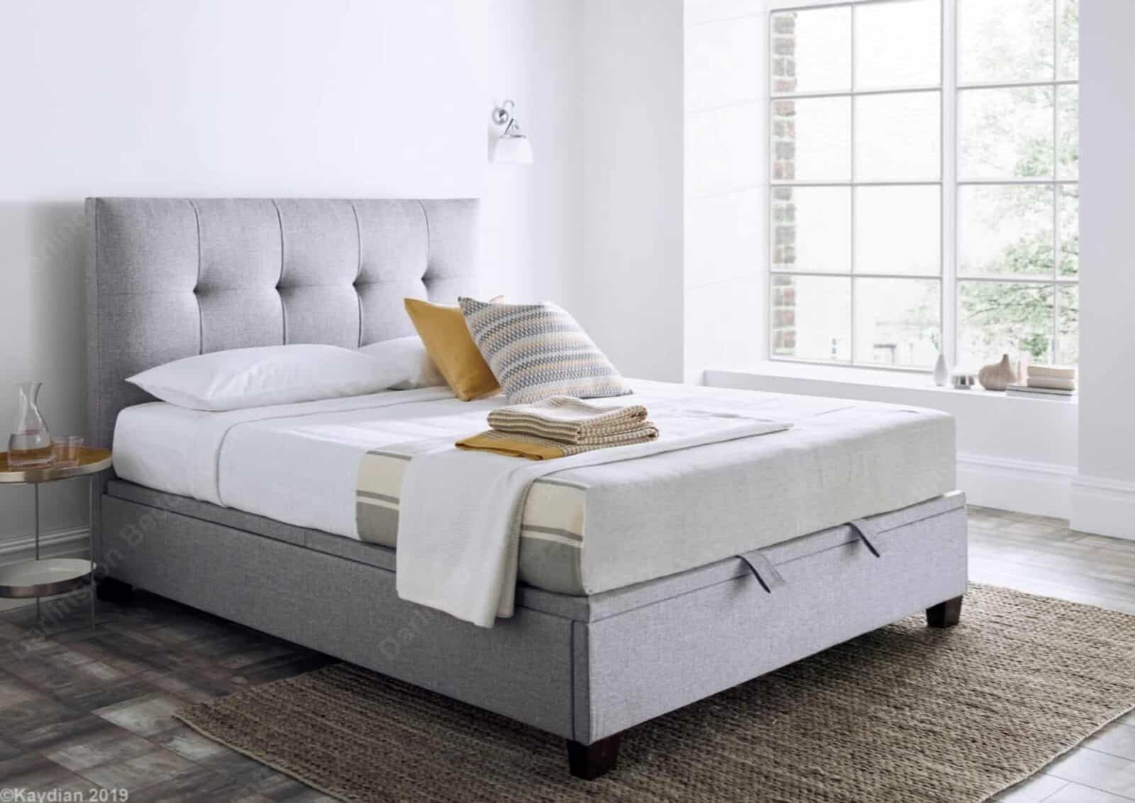 Walkworth Storage Bed Marbella Grey