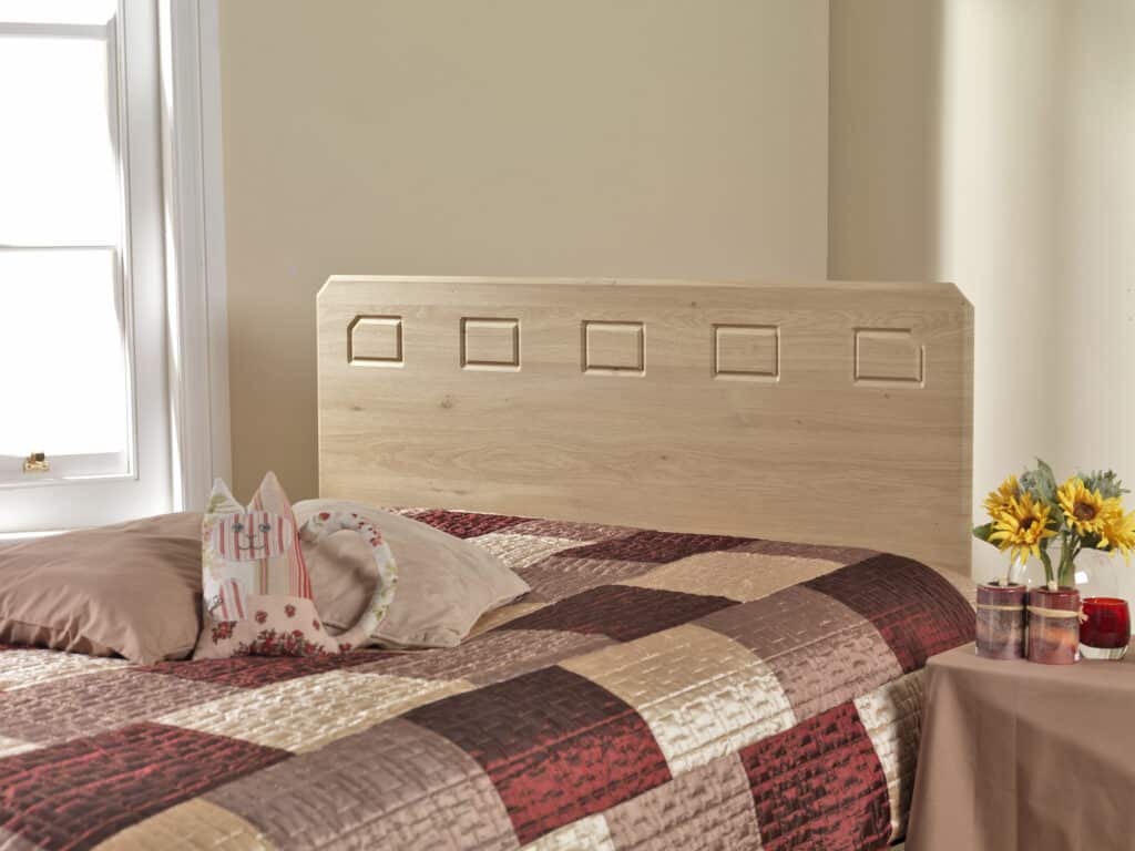 paris oak headboard