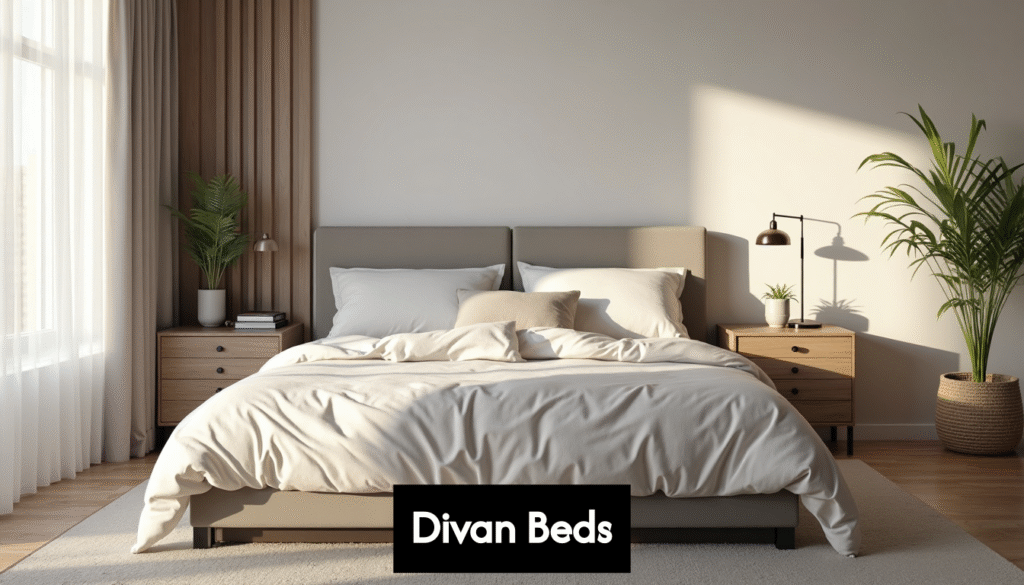 modern divan bed in a bright bedroom rvu2 r3011f9bcrhpzp6e