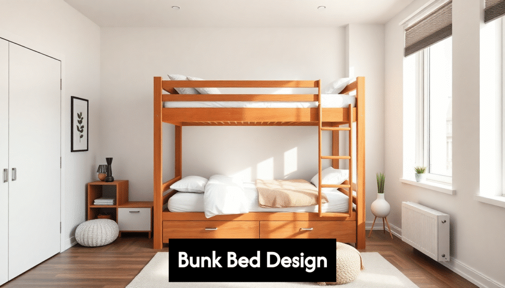 modern stylish bunk bed in compact urban room nfqpc5zprco4ah k7f29b