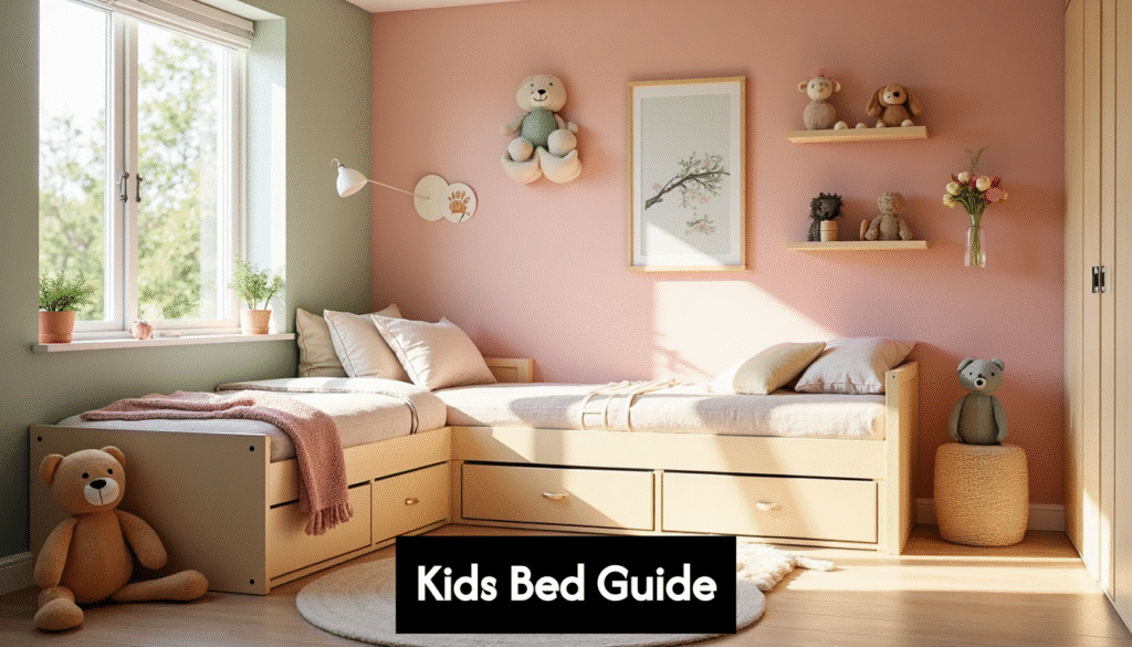 modern kids room with safe and stylish bed qg8aqorkyb6d9znkhieu